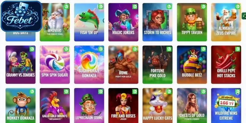 Nổ hũ MW Febet là sảnh chơi nổi bật