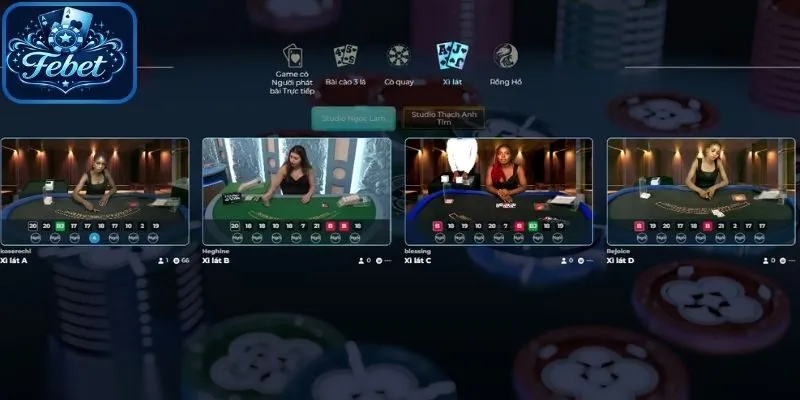 SE casino Febet có dàn dealer xinh đẹp