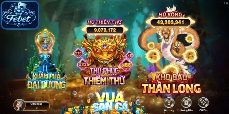 Sảnh game với nhiều ưu điểm